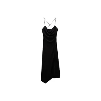 ZARA Sleeveless Dresses Women's Black