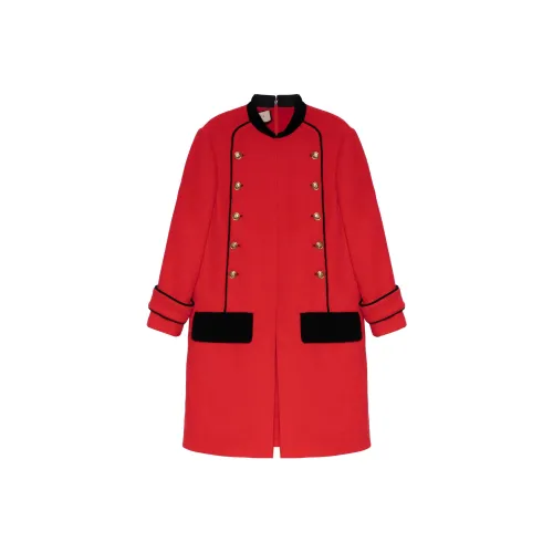 GUCCI Velvet trimmed Retro tweed Dress