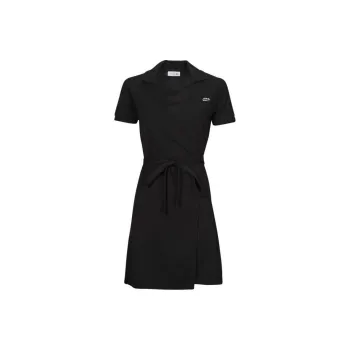 LACOSTE Wrap Polo Mini Dress
