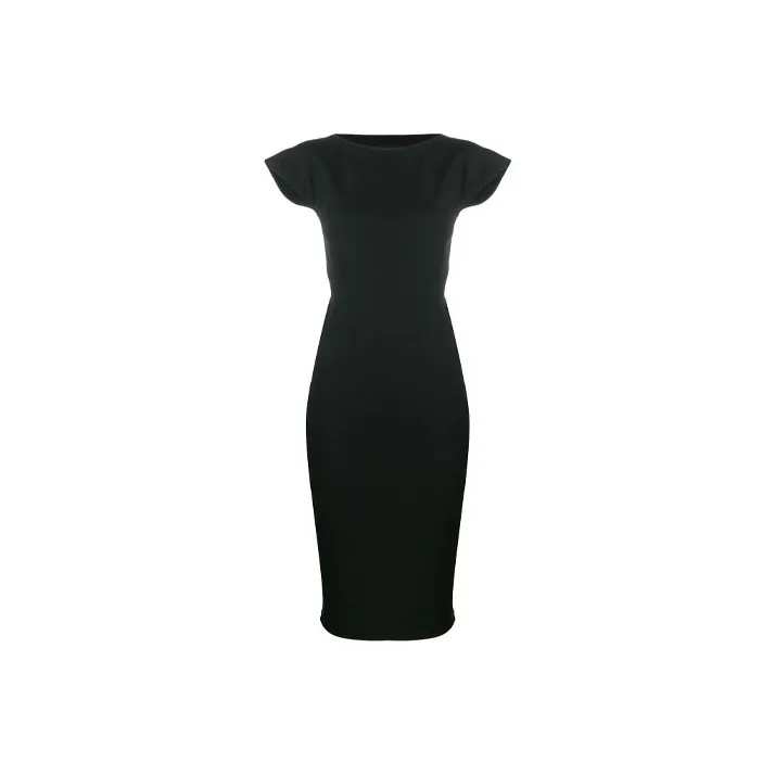 RICK OWENS Backless Cap sleeve Dress-0