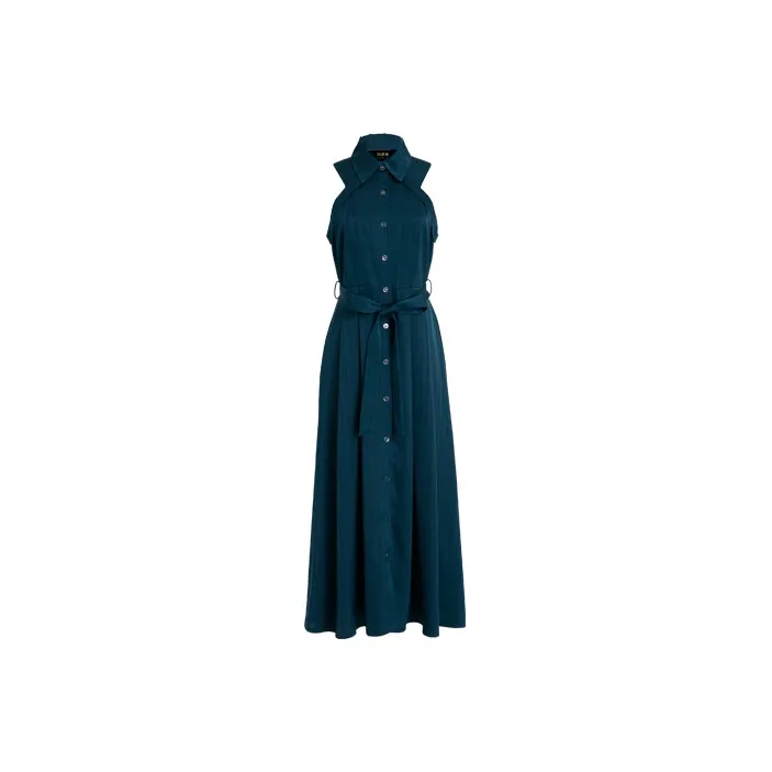 MARJORIE Sleeveless Dresses Women's Navy Blue-0