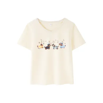 JEANSWEST Set in Sleeve T Shirt Women's