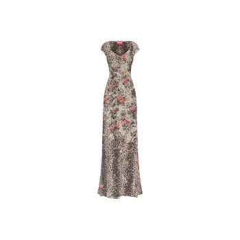 DIESEL Floral Printed Midi Dress