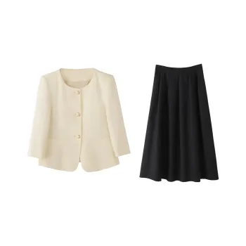 DonnaZilan Business Suits Women's Apricot