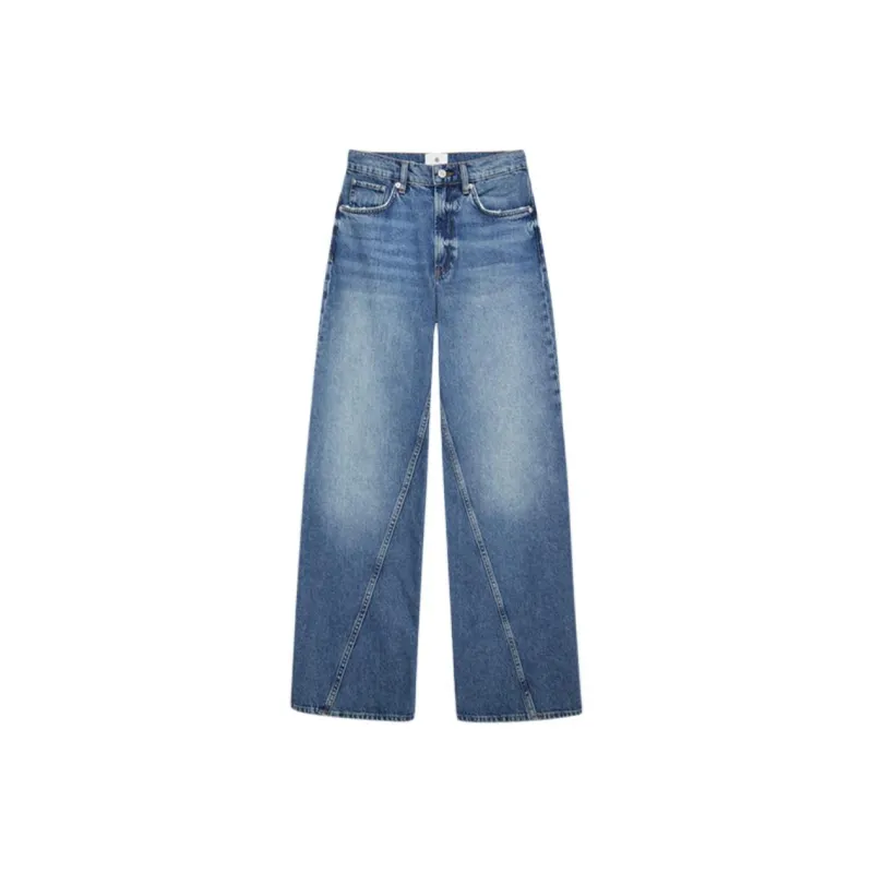 Anine Bing Brie Wide leg Jeans-0