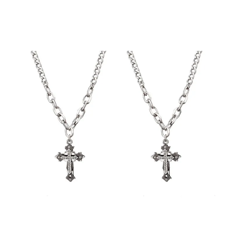 Mr. Shang Titanium Steel Material Accessory Necklaces Men's-10