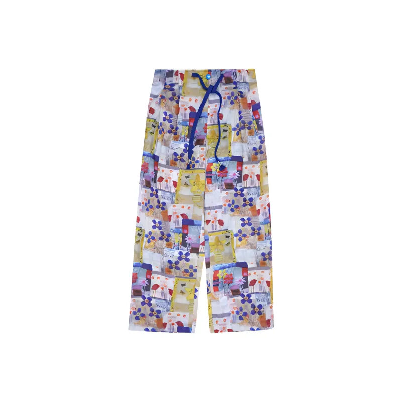 FAIRFAFO Casual Pants Women's Multicolor-0
