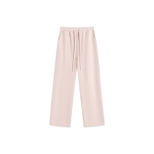 KING PRINCE Knitted Sweatpants Women's Pink