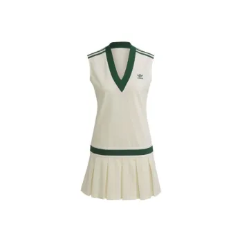 Adidas Originals Sleeveless Dress Women's Jade White
