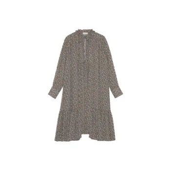GANNI Long-Sleeved Dresses Women's Moonlight Light Purple