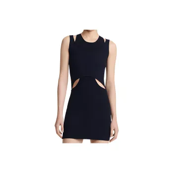 DION LEE Cut out Detail Layered Mini Dress