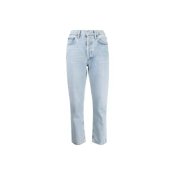 AGOLDE Riley Cropped Straight-leg Jeans