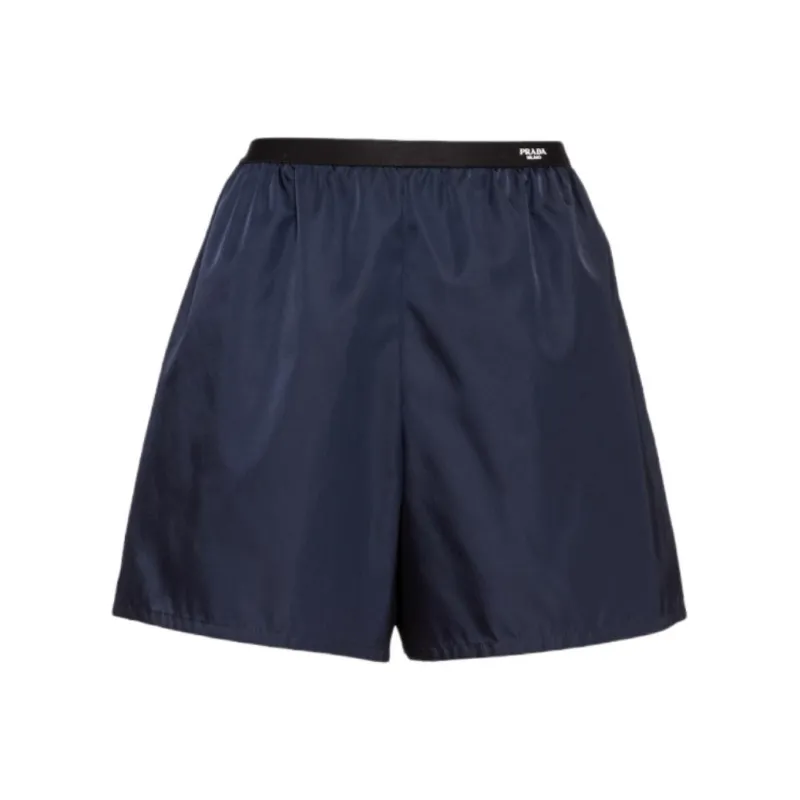 PRADA Re Nylon Elasticated Waistband Shorts-0