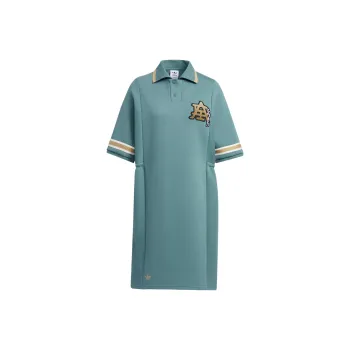 Adidas Originals Short Sleeved Dress Women's Mist Emerald