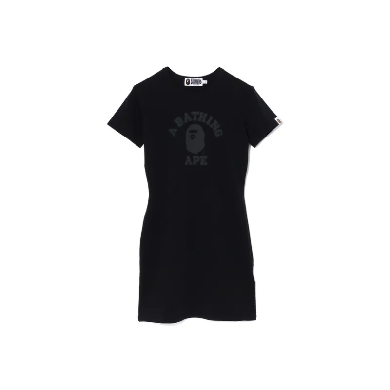 A BATHING APE Short Sleeved Dresses Women's-0