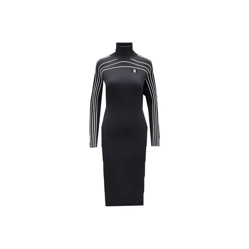 Gentle Monster X Moncler Long-Sleeved Dresses Women's Black-0