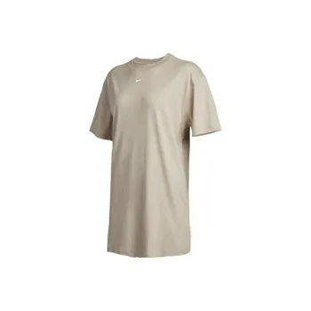 Nike Sportswear Essential Short Sleeved Dress Women's Gray