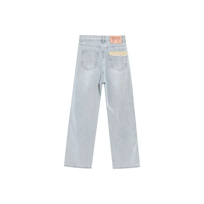 QUIET ANGEL Jeans Women's Blue-0