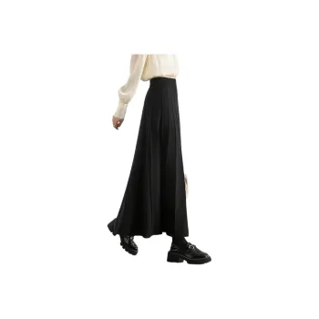 SENTUBILA Long Skirt Women's Classic Black