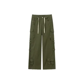CHUU Casual Pants Women's Army Green