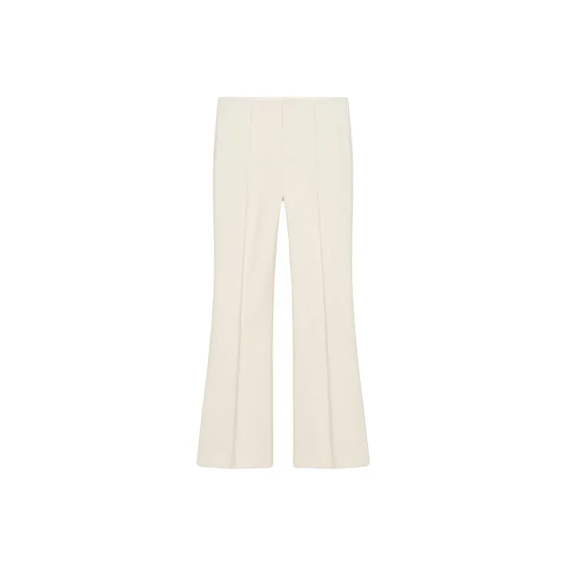 ZARA Casual Pants Women's Raw White-0