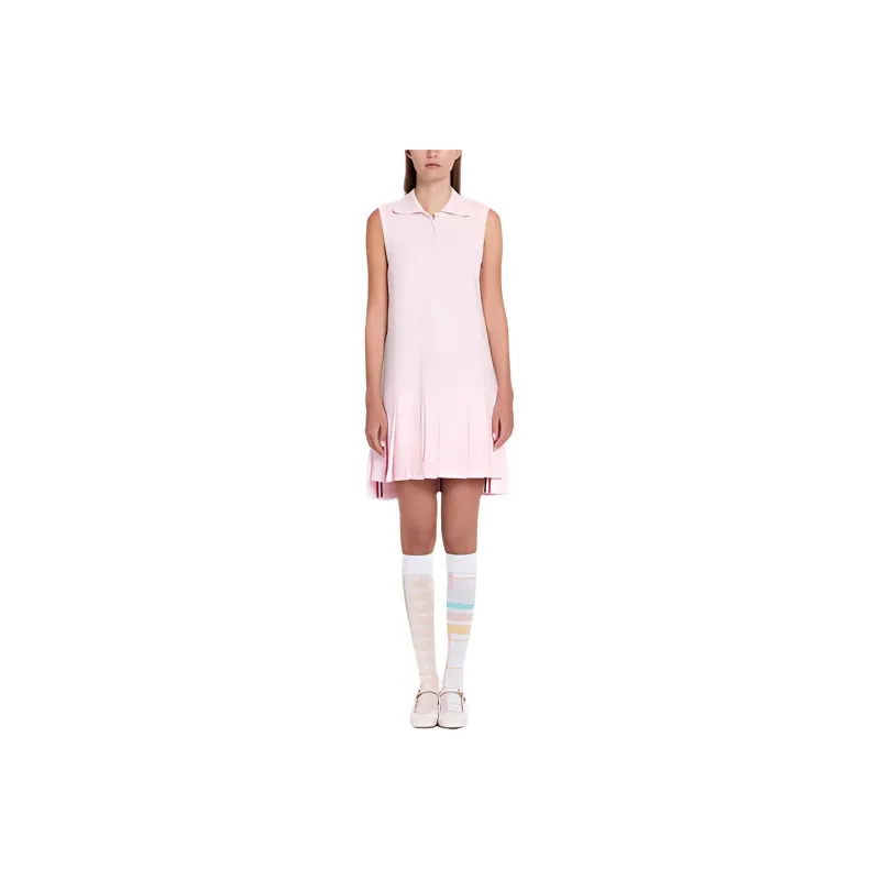 THOM BROWNE Sleeveless Dresses Women's Pink-0
