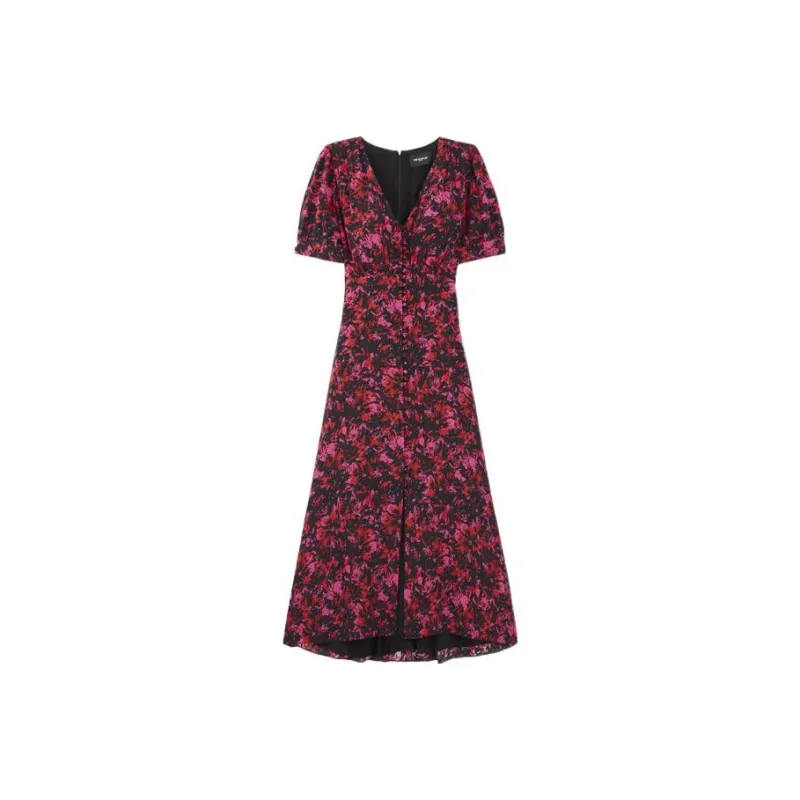 THE KOOPLES Short-Sleeved Dresses Women's Red-0