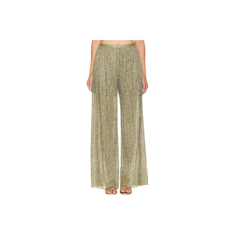 SABINA MUSAYEV Casual Pants Women's Olive Green-0