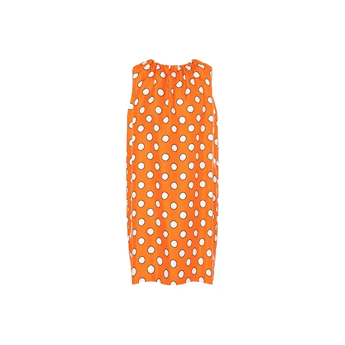 MOSCHINO Sleeveless Dresses Women's Orange-0