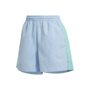 Adidas Originals Casual Shorts Women's Light Pink Blue