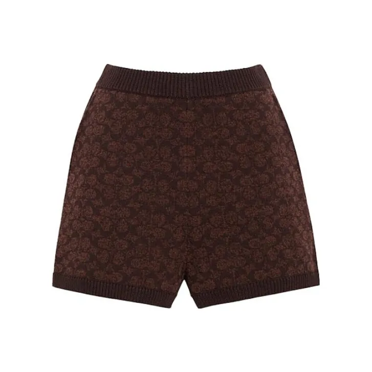 COACH Casual Shorts Women's Umber-0