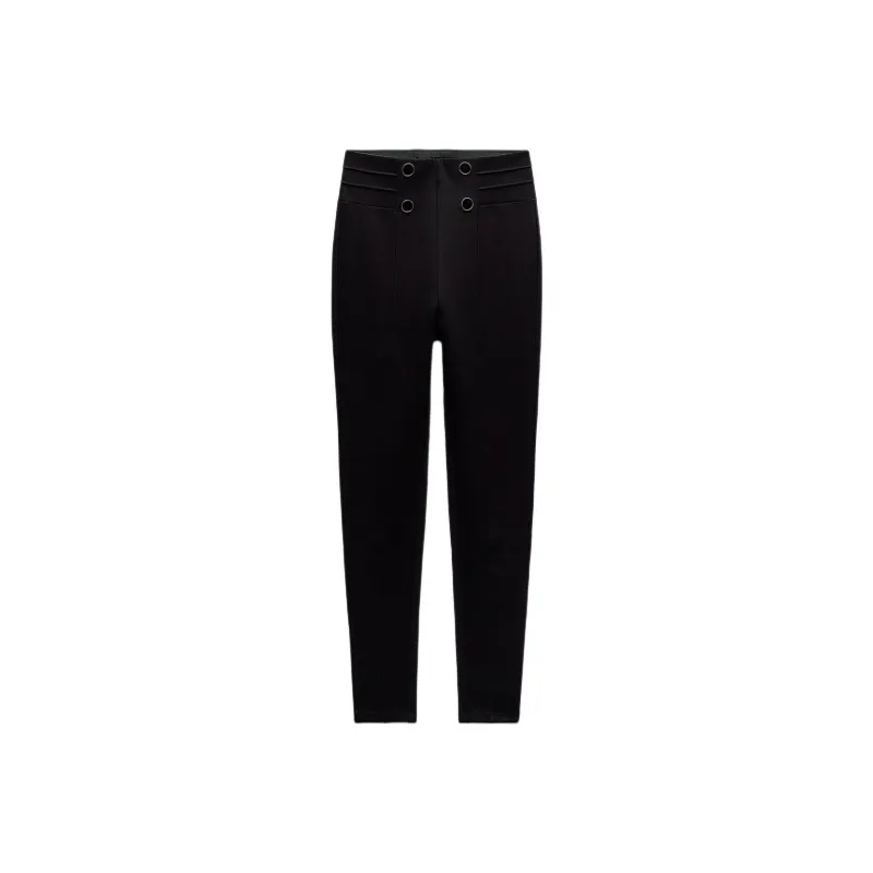 ZARA Leggings Women's Black-0