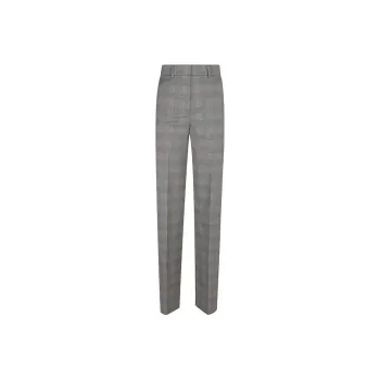 SportMax Weekend Max Mara Batun Checked Straight Leg Pants