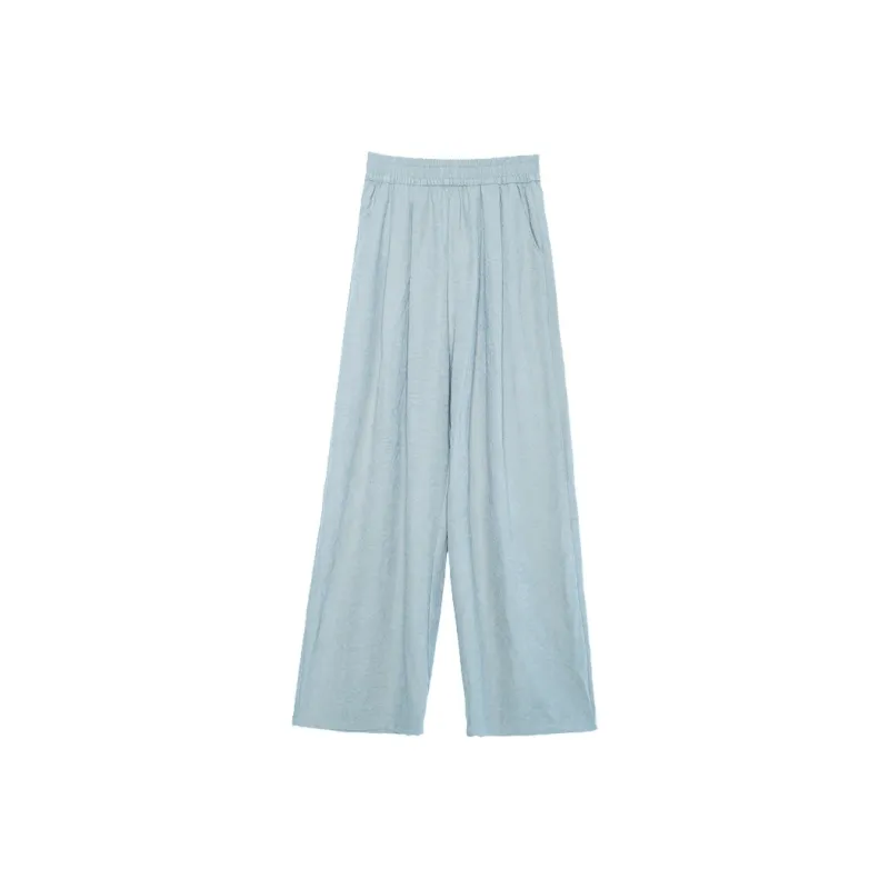 Ya Sheep People Casual Pants Women's Ecru-4