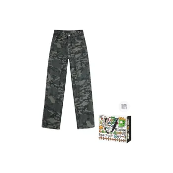 PZHK Casual Pants Women's Camouflage