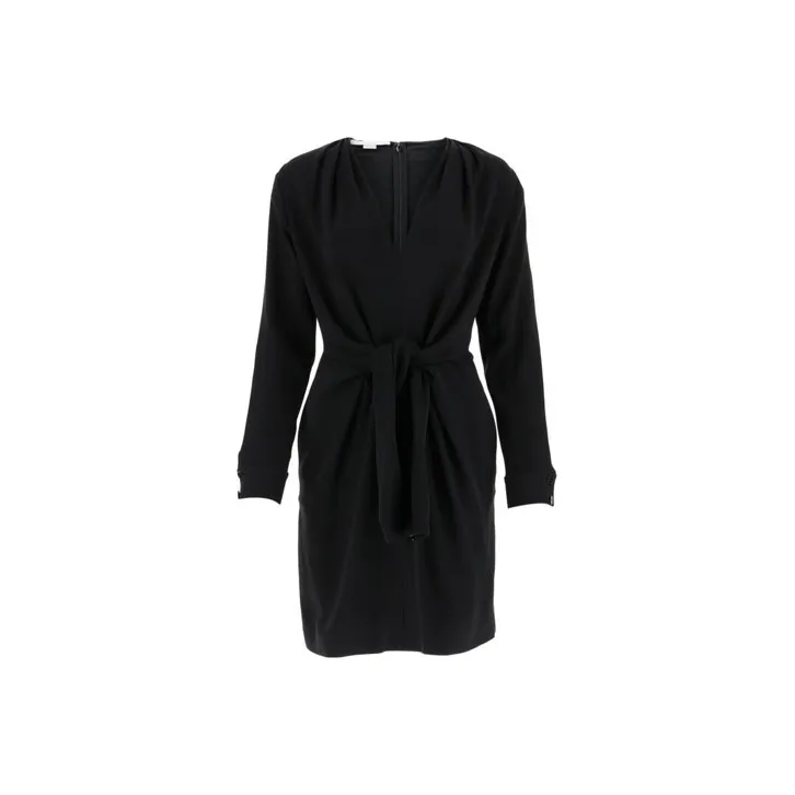 Stella McCartney Long-Sleeved Dresses Women's Black-0