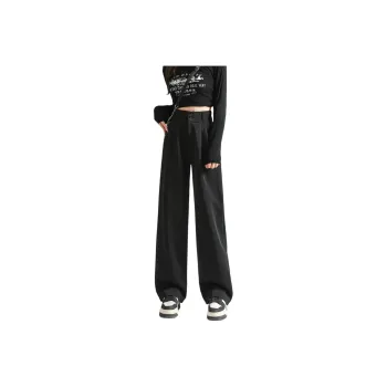 Ya Sheep People Casual Pants Women's Black