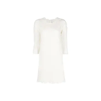 ERMANNO SCERVINO Guipure Lace Shift Minidress