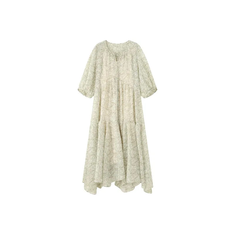 THE SEA LIFE Short Sleeved Dress Women's-0