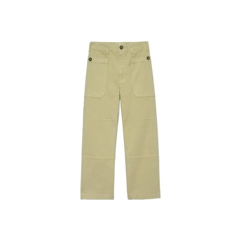 FRAME Straight leg Utility Trousers-0