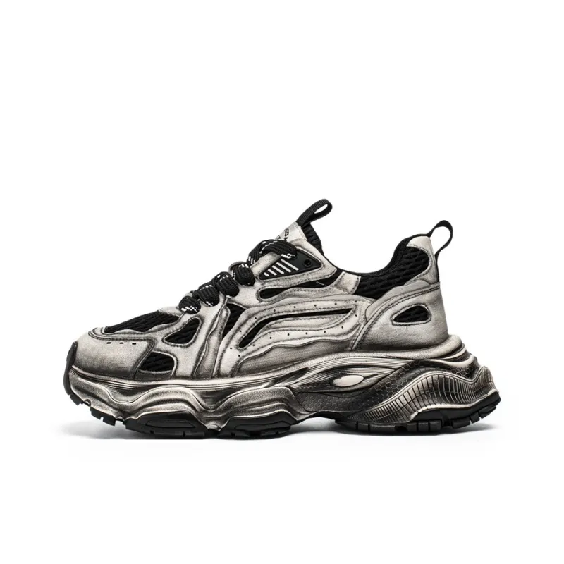 SIMBA'S PRIDE Slip Resistant Low Top Chunky Sneakers Men's-3