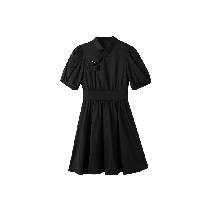MITUAN Short Sleeved Dresses Women's-0