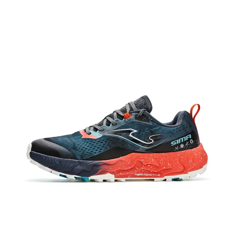 Joma Low Top Trail Running Shoes Men's Black Red-0