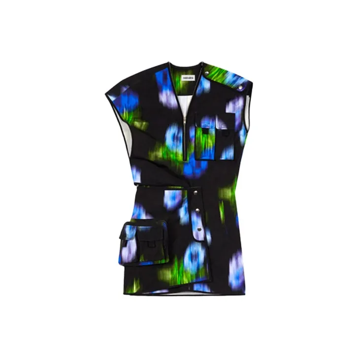 KENZO Sleeveless Dresses Women's Green-0