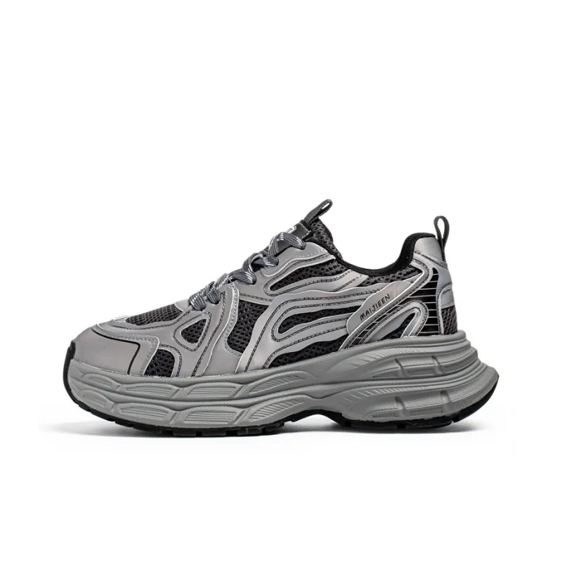 HACKBUTEER Low Top Chunky Sneakers Men's Box Included-9