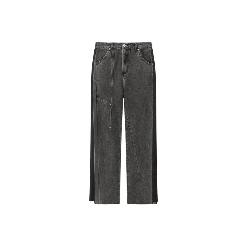 NO ONE ELSE Jeans Unisex Dark Gray-0