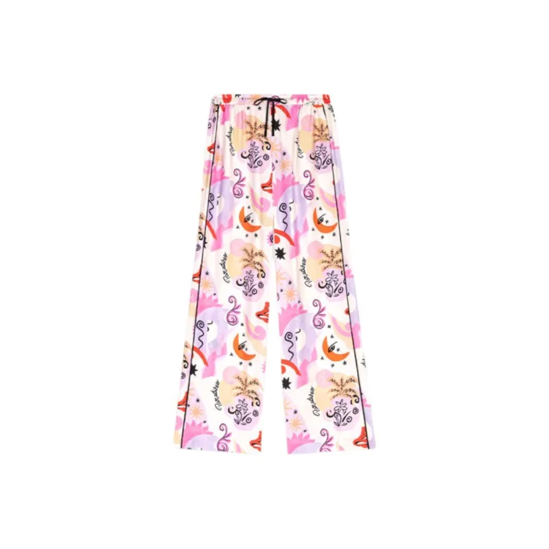Maje Silk Palazzo Trousers-0