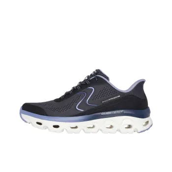 Skechers Glide Step Cushioning Low Top Casual Shoes Women's Black