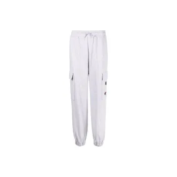 MOSCHINO Knitted Sweatpants Women's Light Gray