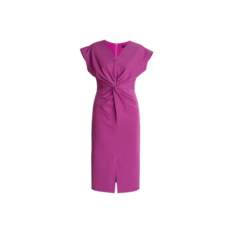 ROEYSHOUSE Short Sleeved Dresses Women's Rose Red-0
